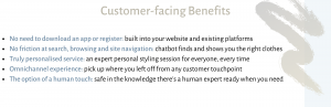 e-commerce chatbot customer benefits