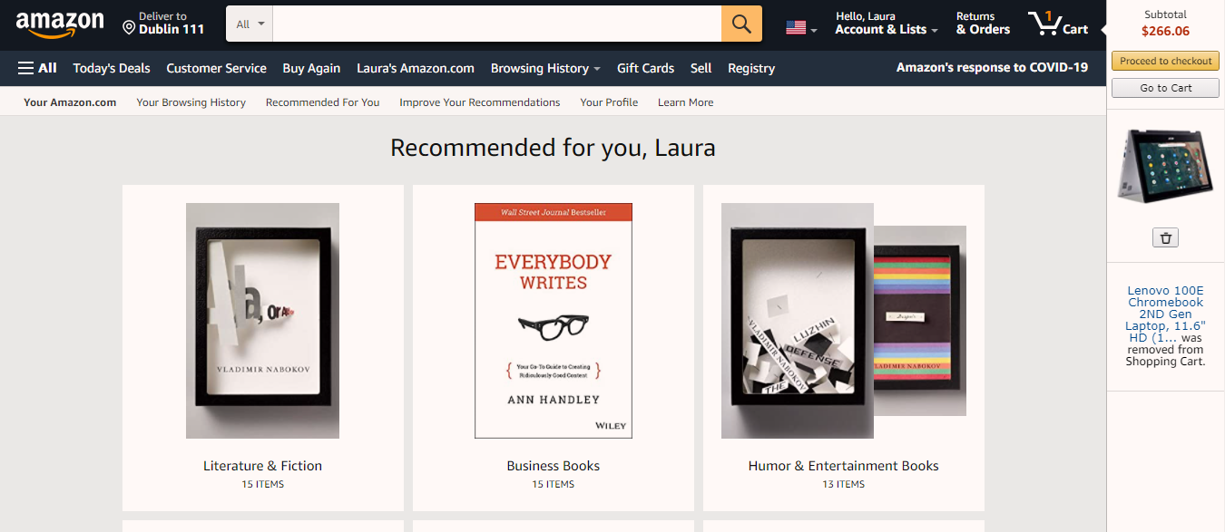 Amazon Recommendation System